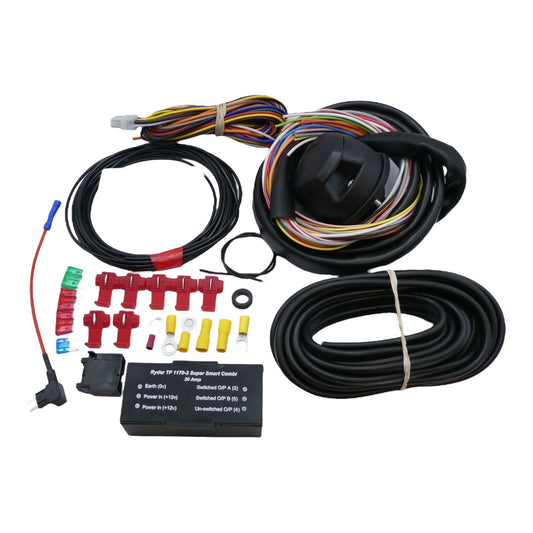 In Car Products Universal 13 Pin Towbar Wiring Electrics Connection Kit