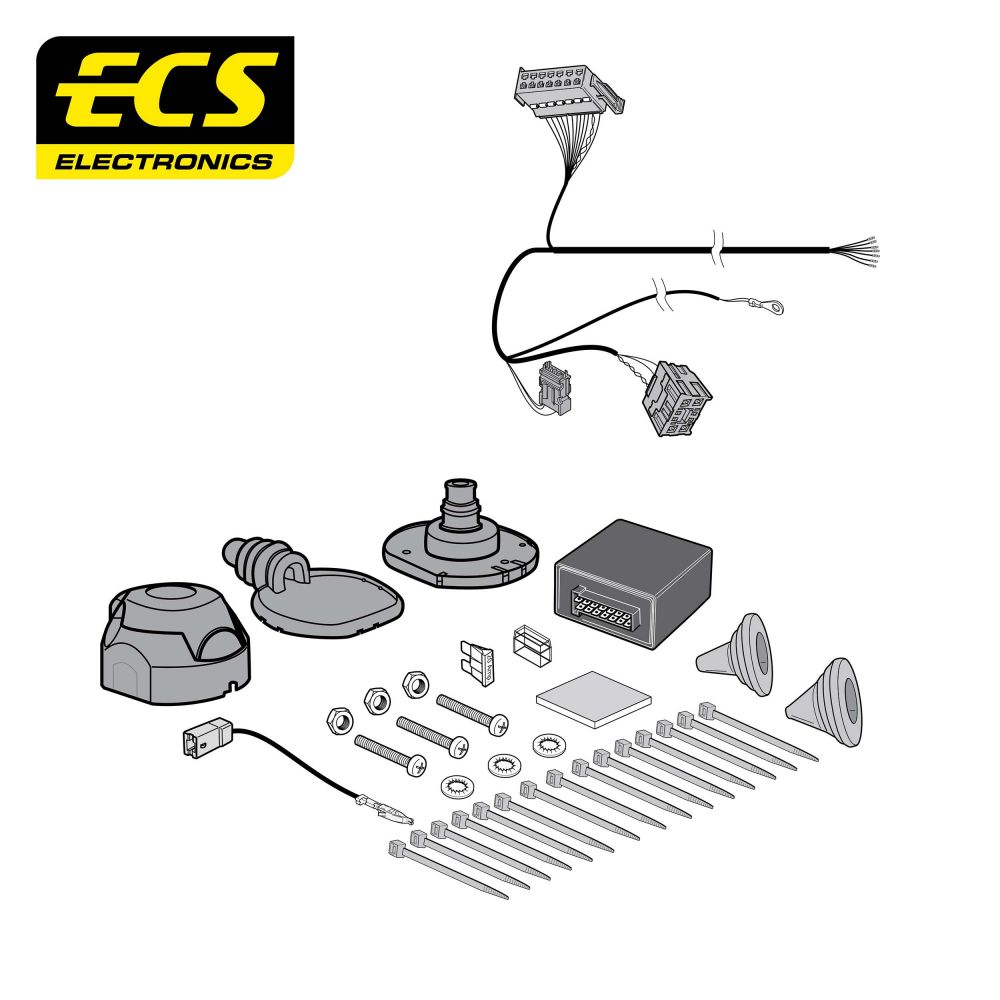 ECS 7 Pin Electric Specific Wiring Harness For Hyundai Santa FE 2024-Onwards