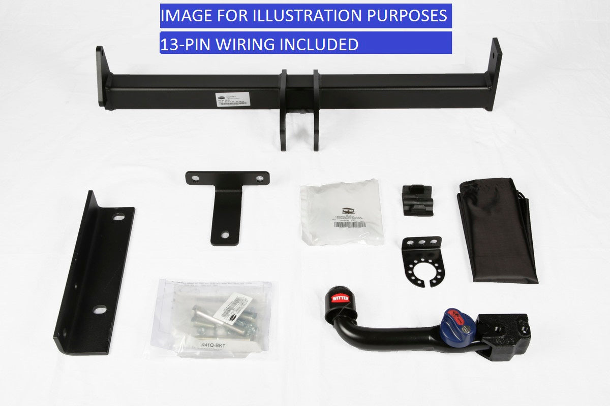 Witter Horizont Detach Swan Towbar+13 Pin Wiring - Range Rover Freelander 06-12