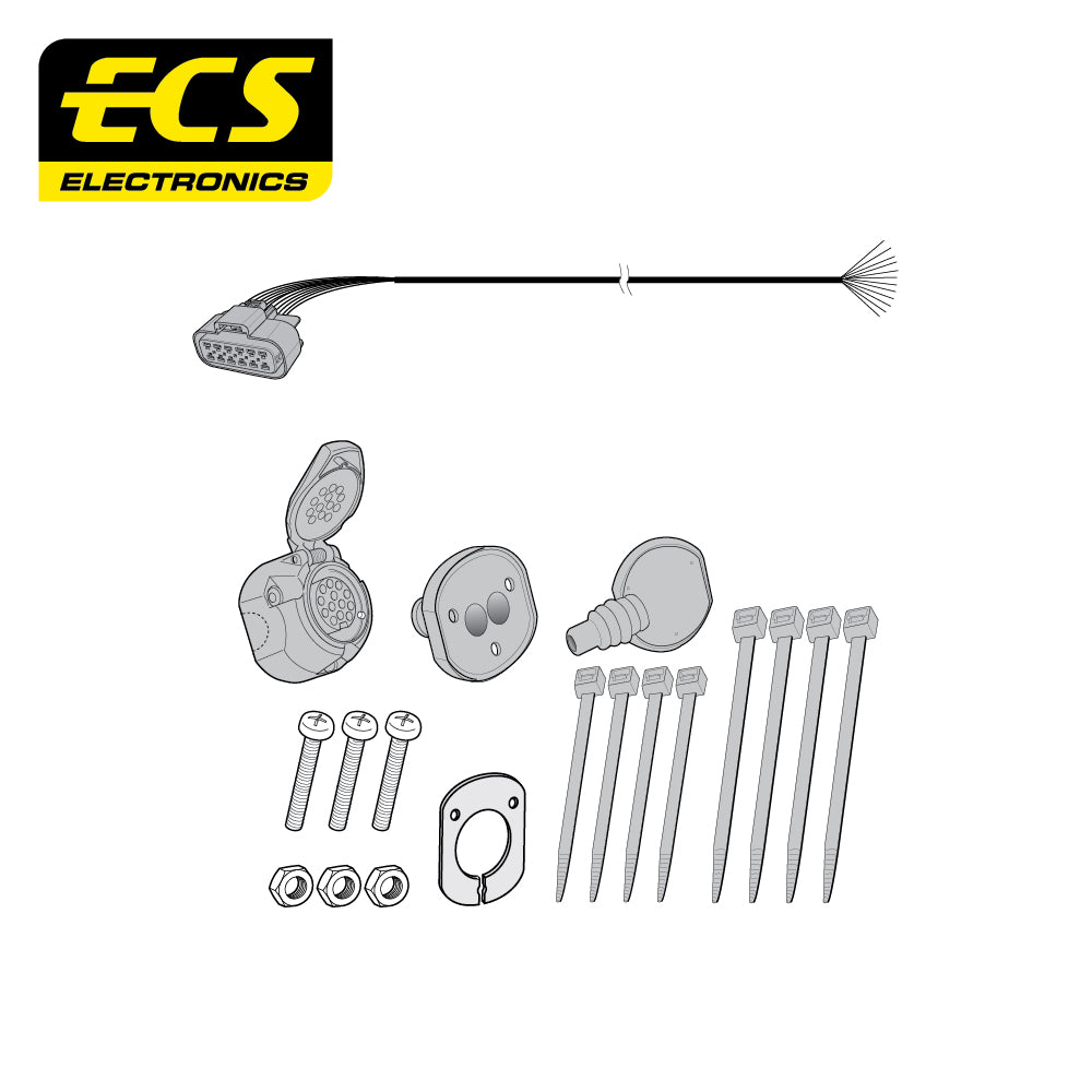 Westfalia Vertical Detach Towbar For Chevrolet Captiva 2011-On + 13 Pin Wiring