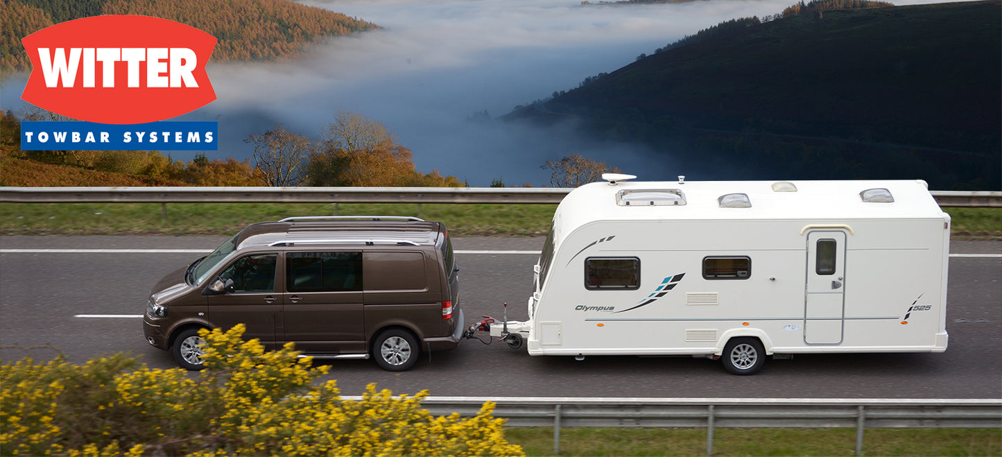 Witter Fixed Flange Commercial Towbar For Fiat Ducato MPV 2006 To 2011 and Universal 13 Pin Wiring