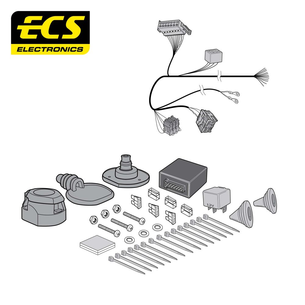 ECS 13 Pin Electric Specific Wiring Harness For KIA EV9 SUV 2023-Onwards