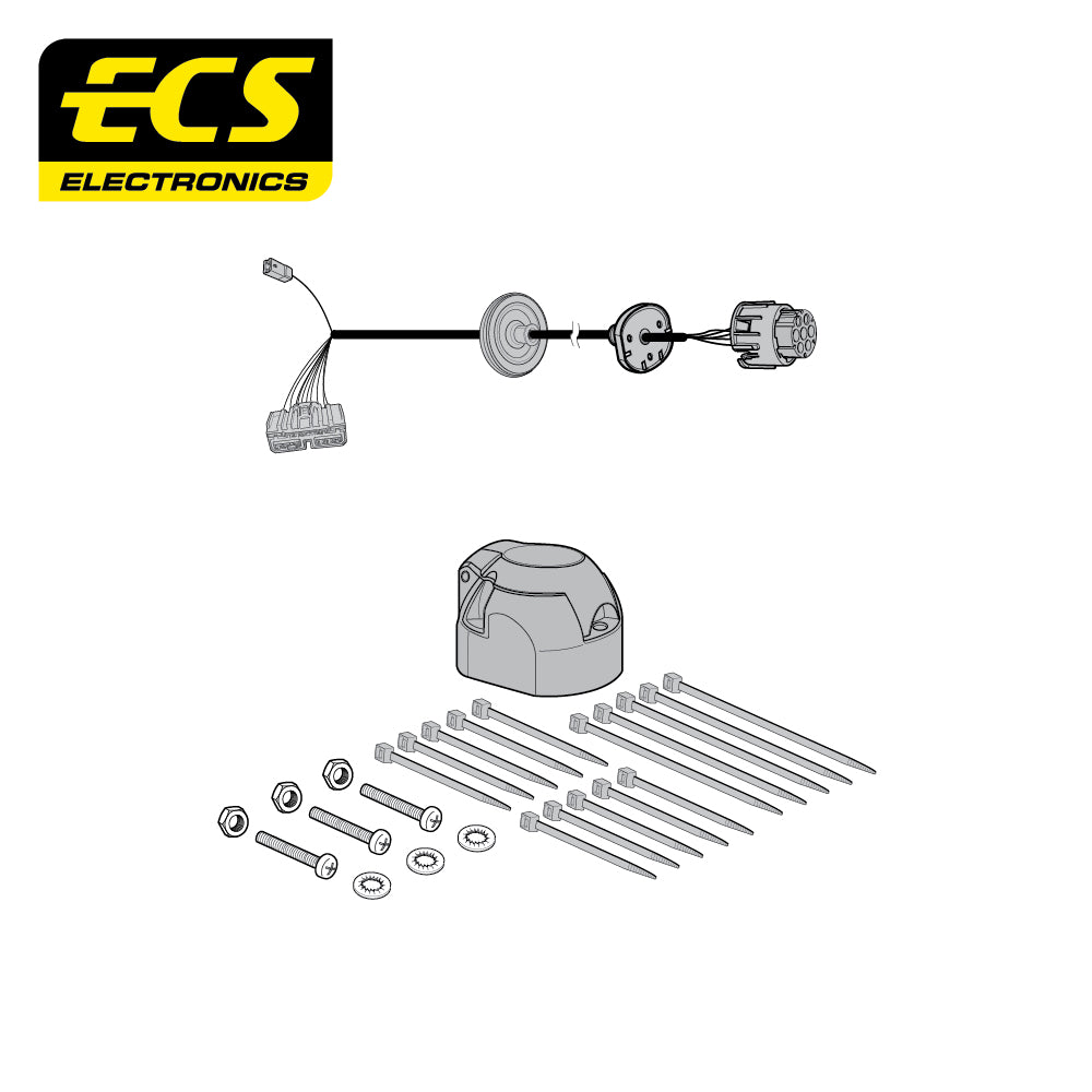 Towtrust Vertical Detach Towbar For Discovery Sport 15-19 +7 Pin Wiring