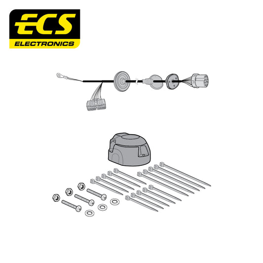 Witter Vertical Detach Swan Towbar - Range Rover Discovery 15-19 +13 Pin Wiring