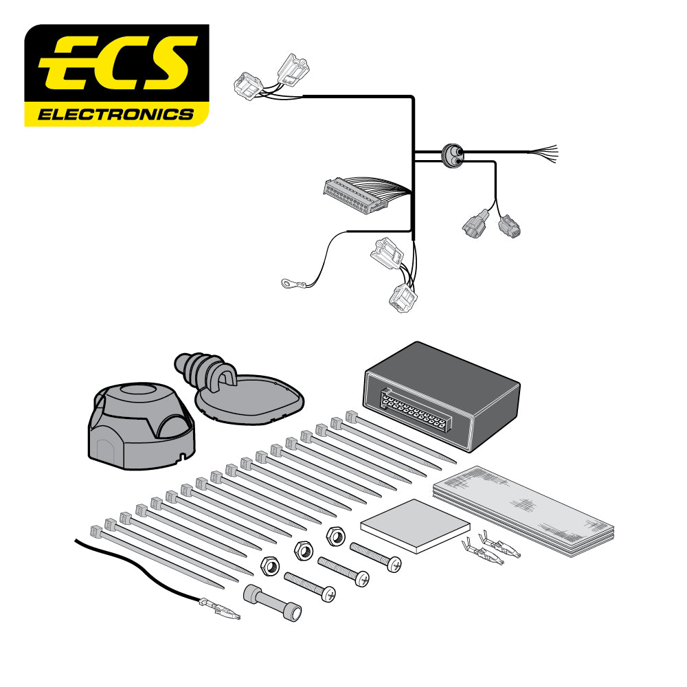 Westfalia Vertical Detach Towbar For Nissan Juke SUV 2014-2020 +7 Pin Wiring