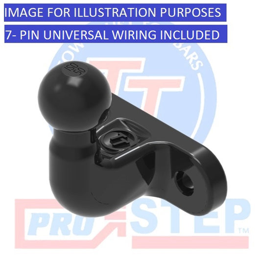 Towtrust Fixed Flange Towbar +7Pin Universal Wiring For Audi Q5 Sportback 21-On