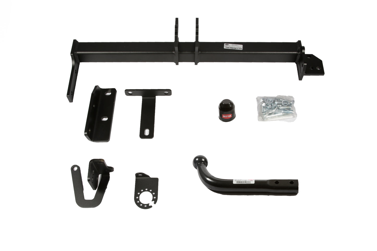 Witter Solid Fixed Swan Towbar For Range Rover SUV 2011 To 2018 and Universal 13 Pin Wiring