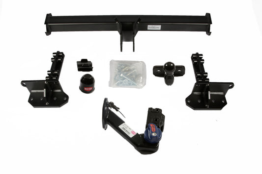 Witter Vertical Detach Flange Towbar For Range Rover Velar SUV 2017 To 2020 and Universal 13 Pin Wiring