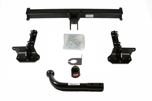 Witter Solid Fixed Swan Towbar For Land Rover Range Velar SUV 2021 - Onwards and Universal 7 Pin Wiring