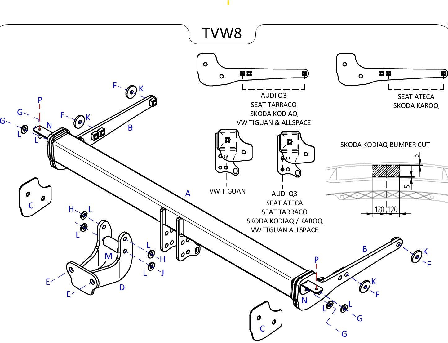 Towtrust Fixed Flange Towbar For Cupra Formentor 2020-Onwards