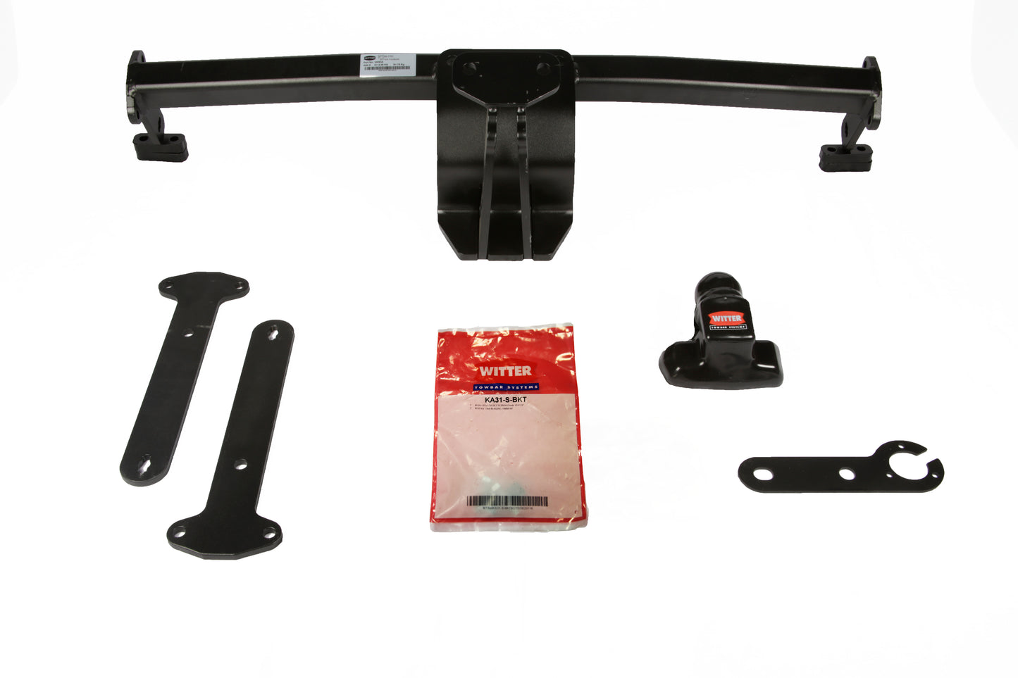 Witter Fixed Flange Towbar For Volkswagen Golf Hatchback 2009-Onwards and Universal 13 Pin Wiring