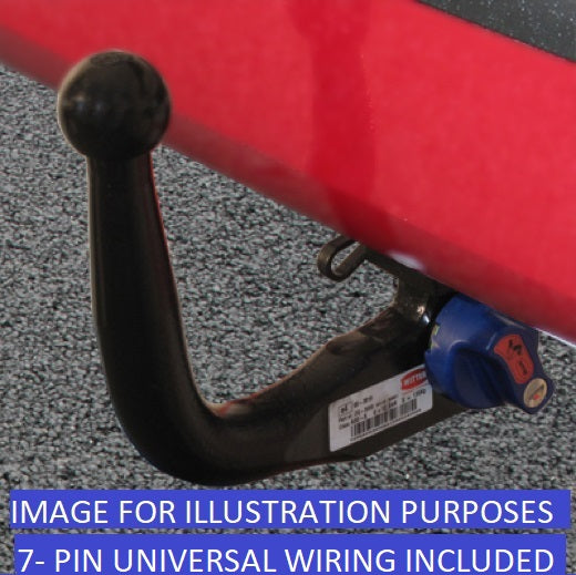 Vertical Detach Swan Towbar For Range Rover Discovery Sport 19-20 +7 Pin Wiring