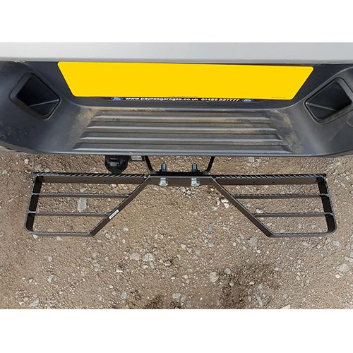 Maypole Double Sided Tow Bar Steps Towstep Heavy Duty Black Fit Vans Pickups 4x4