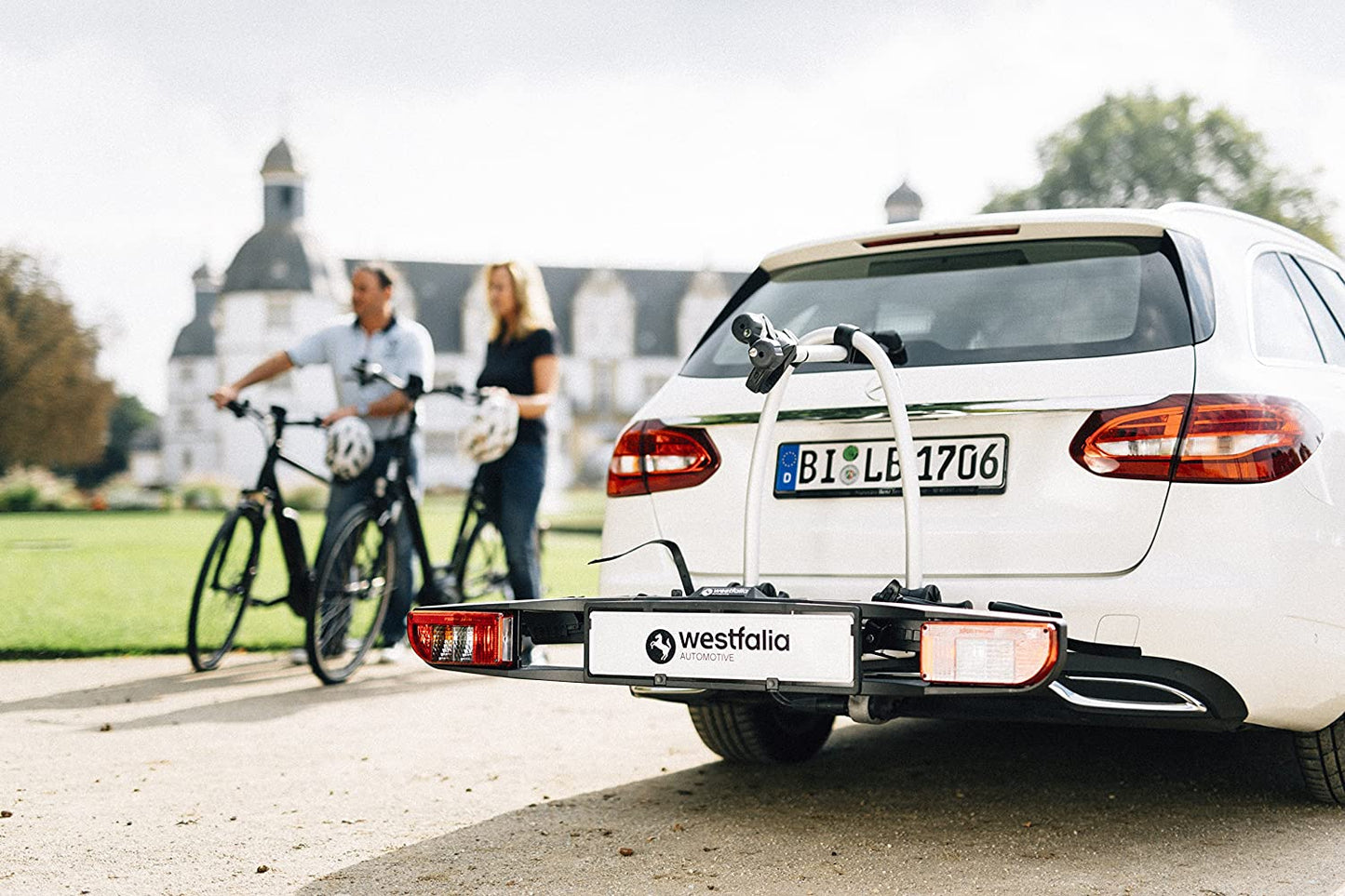 Westfalia Towbar Mounted Cycle Carrier 2 Bikes eBikes Suitable Max Load 60kg