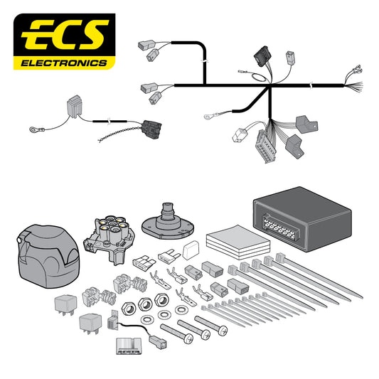 7 Pin Car Specific Wiring Harness For Alfa Romeo Giulia Saloon 2016 - Onward