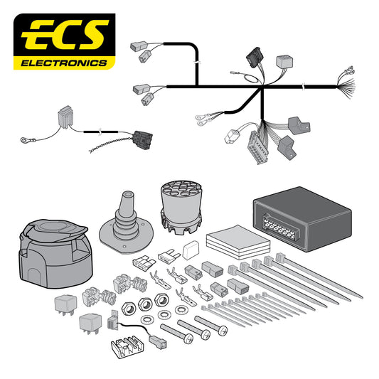 13 Pin Car Specific Wiring Harness For Alfa Romeo Giulia Saloon 2016-Onwards