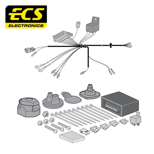 13 Pin Car Specific Wiring Harness For Audi A6 Avant Estate 2015 To 2018