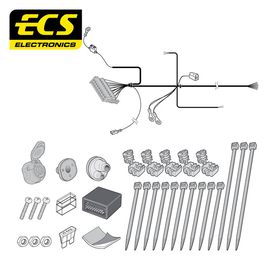 13 Pin Car Specific Wiring Harness For BMW 5 Series Saloon 2001 To 2003