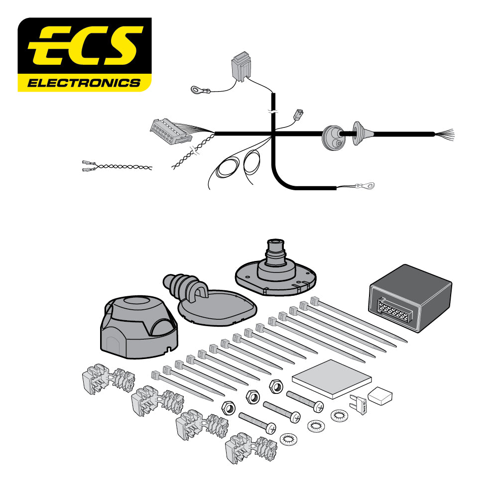 7 Pin Car Specific Wiring Harness For BMW X6 SUV 2019 - Onwards