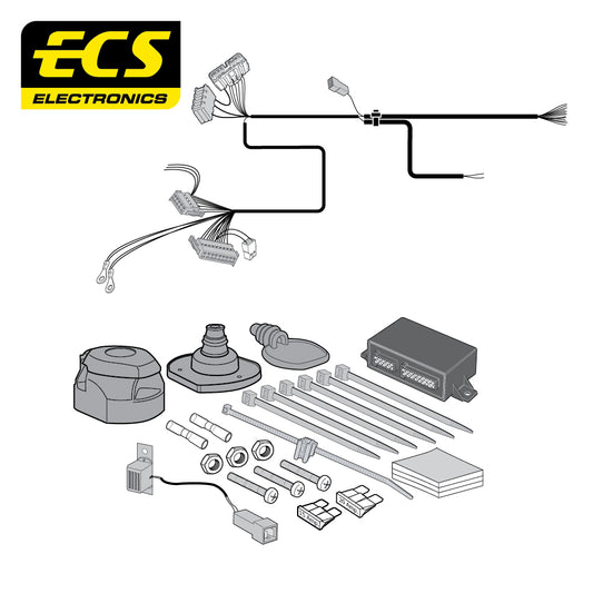 13 Pin Car Specific Wiring Harness For Jeep Grand Cherokee SUV 2011 To 2013