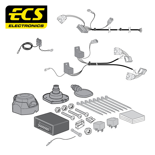 7 Pin Car Specific Wiring Harness For Citroen C5 Saloon 2008 To 2016