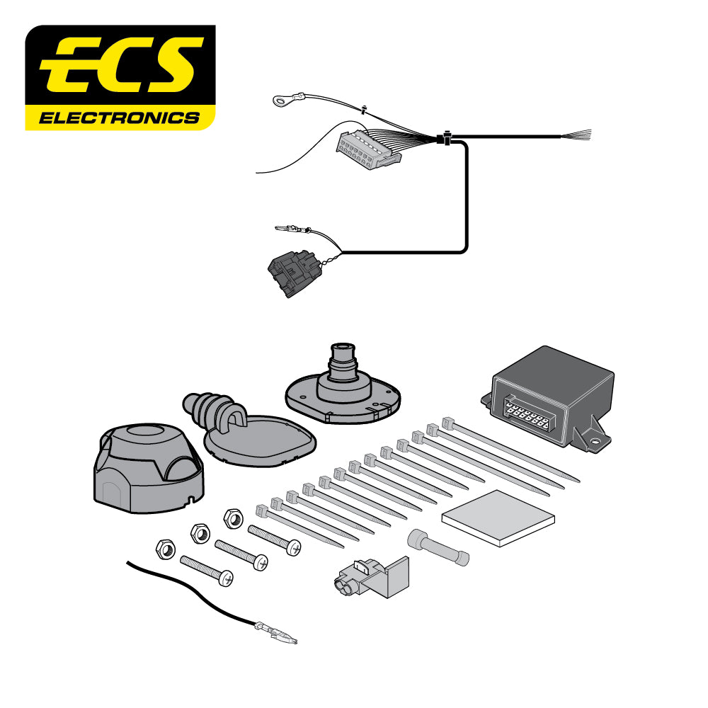 7 Pin Car Specific Wiring For Citroen C4 Grand Picasso MPV 2013 To 2018