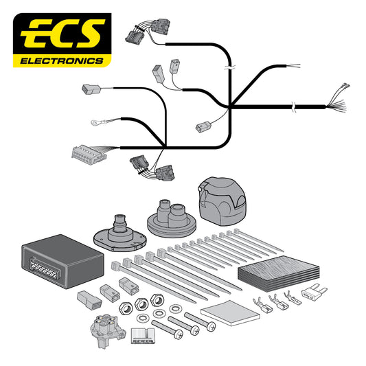 7 Pin Car Specific Wiring Harness For Dacia Sandero Hatchback 2017 To 2020