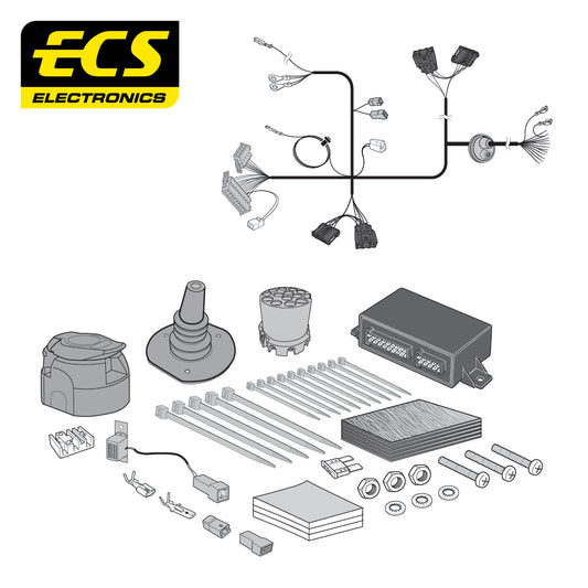 13 Pin Car Specific Wiring For Dacia Sandero Stepway Hatchback 2021-Onward