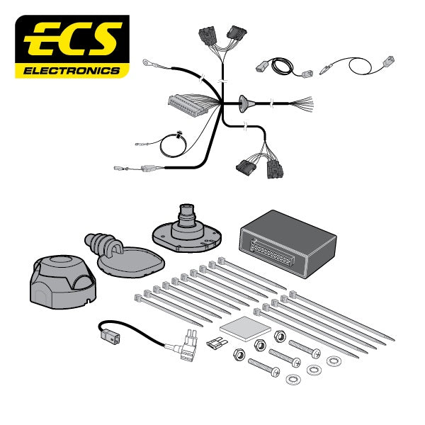 ECS 7 Pin Car Towbar Electrics Wiring Kit For Dacia Jogger MPV 2022-Onwards