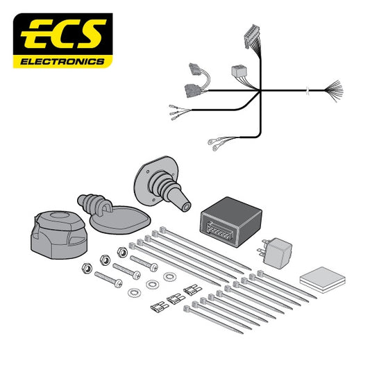 ECS 13 Pin Car Towbar Electrics Wiring Kit For Citroen C5X Hatch 2022-Onwards