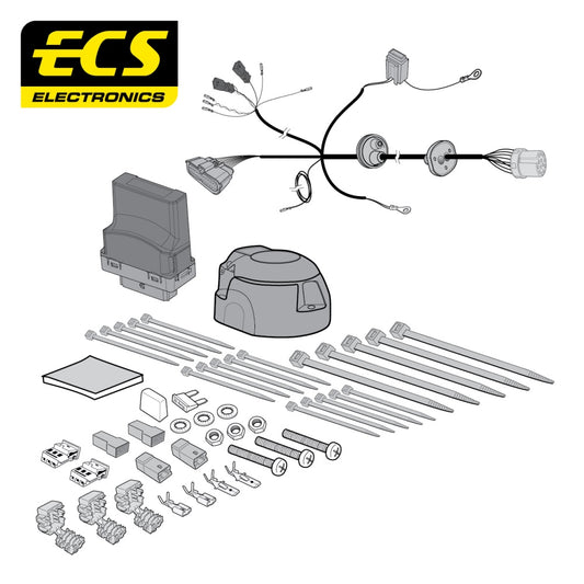 ECS 13 Pin Car Specific Towbar Wiring For Fiat Ducato 2021-On All Modifications