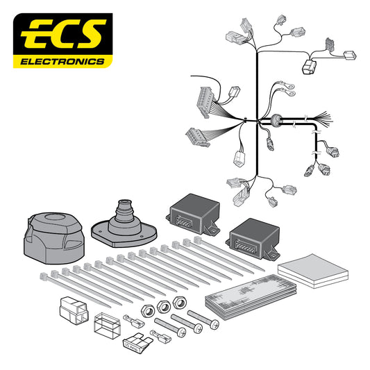 13 Pin Car Specific Wiring Harness For Ford Kuga SUV 2008 To 2012