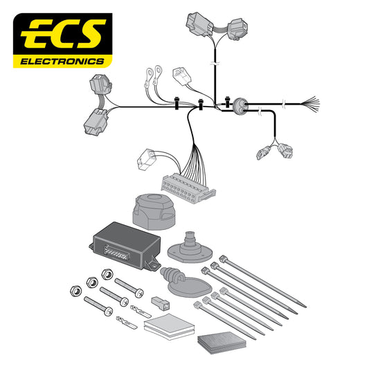 13 Pin Car Specific Wiring Harness For Ford Fiesta Hatchback 2012 To 2017