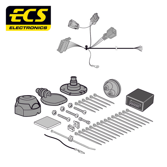 7 Pin Car Specific Wiring Harness For Ford Kuga SUV 2013 To 20