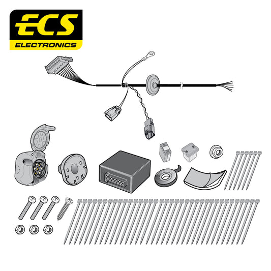 7 Pin Car Specific Wiring Harness For Ford Transit Chassis Cab 2016 - Onward