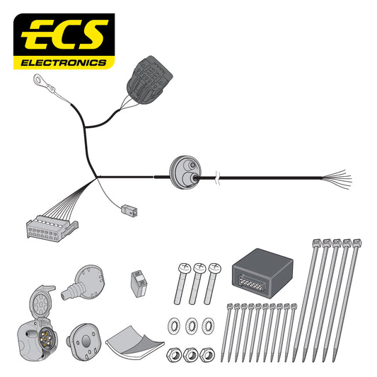 7 Pin Car Specific Wiring Harness For Ford Edge SUV 2016 - Onwards