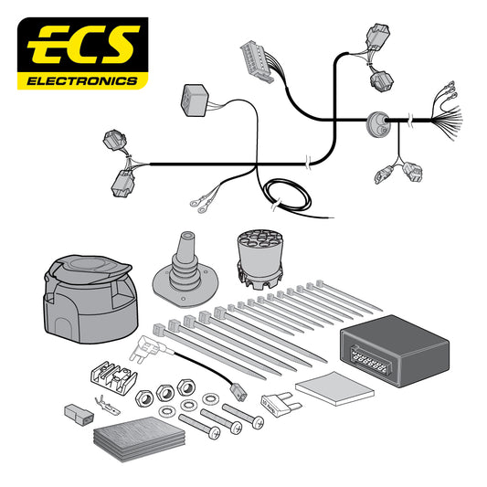 13 Pin Car Specific Wiring Harness For Ford Fiesta Hatchback 2012 To 17