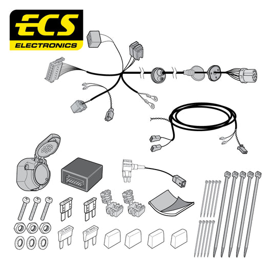 13 Pin Car Specific Wiring Harness For Ford Galaxy MPV 2015 - Onwards