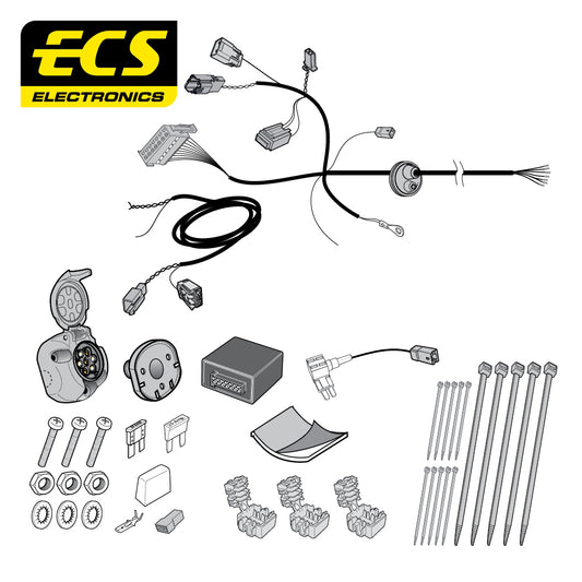 7 Pin Car Specific Wiring Harness For Ford Transit Connect Tourneo 18-Forth