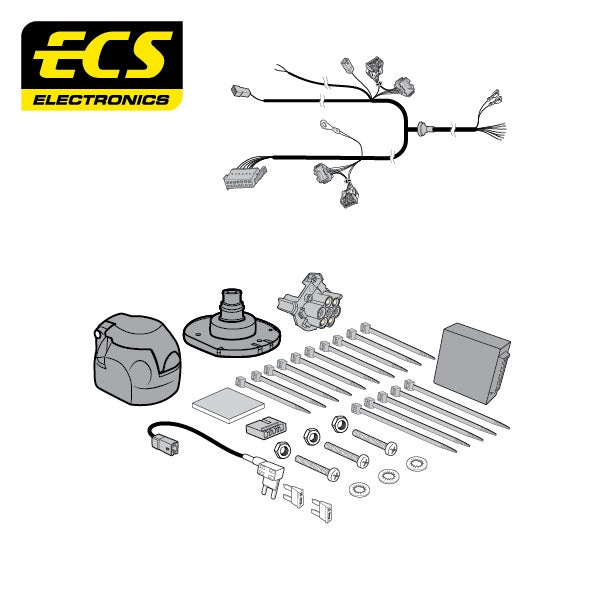 ECS 7 Pin Car Towbar Electrics Wiring Kit For Honda CR-V SUV 2007-2012