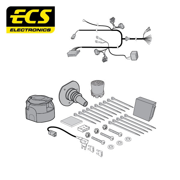 ECS 13 Pin Car Towbar Electrics Wiring Kit For Honda CR-V SUV 2007-2012