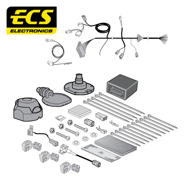 ECS 7 Pin Car Towbar Electrics Wiring Kit For Honda CRV SUV 2018-Onwards