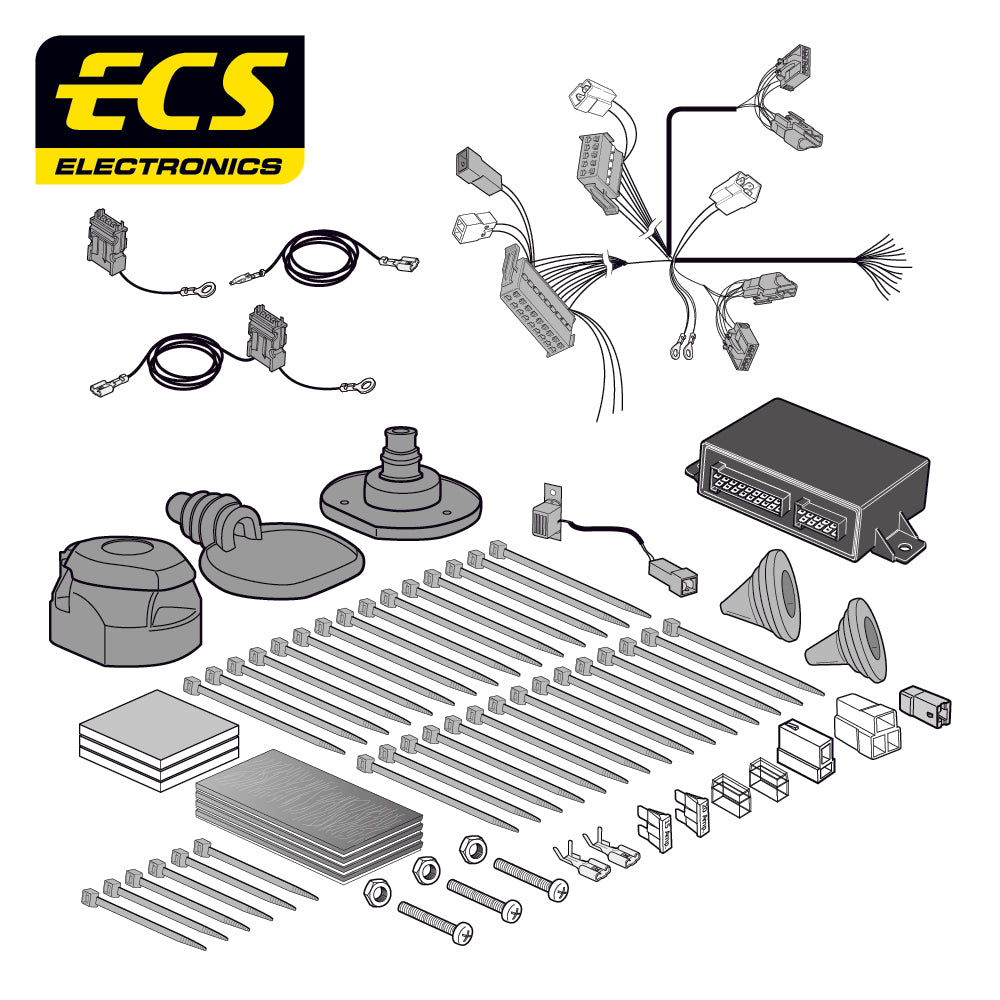 13 Pin Car Specific Wiring Harness For Hyundai i40 Saloon Estate 2012-Onward