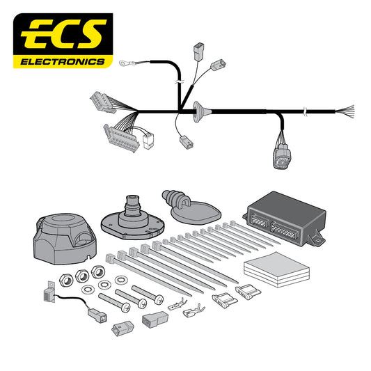 7 Pin Car Specific Wiring Harness For Hyundai Santa Fe SUV 2012 To 2018