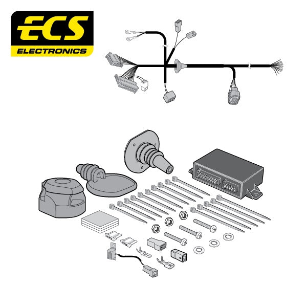 ECS 13 Pin Car Towbar Electrics Wiring Kit For Hyundai Santa Fe SUV 2012-2018