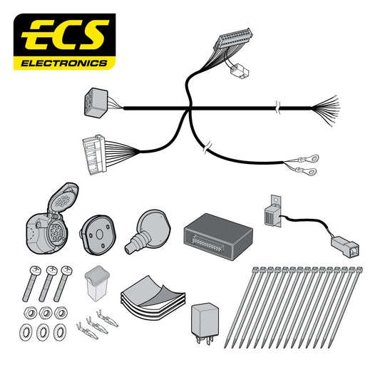 13 Pin Car Specific Wiring Harness For Hyundai Santa Fe SUV 2018 - Onwards