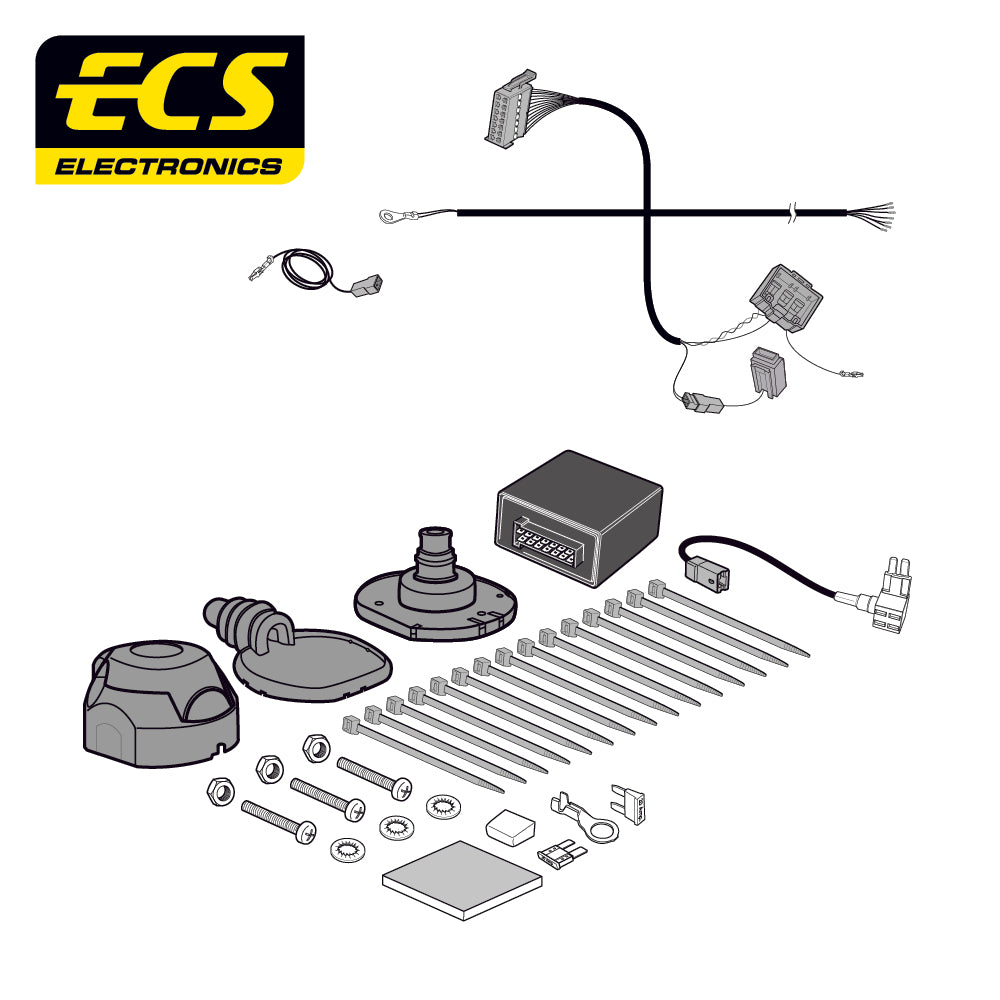 7 Pin Car Specific Wiring For Hyundai I30 N 5 Door Hatchback 2018 - Onwards