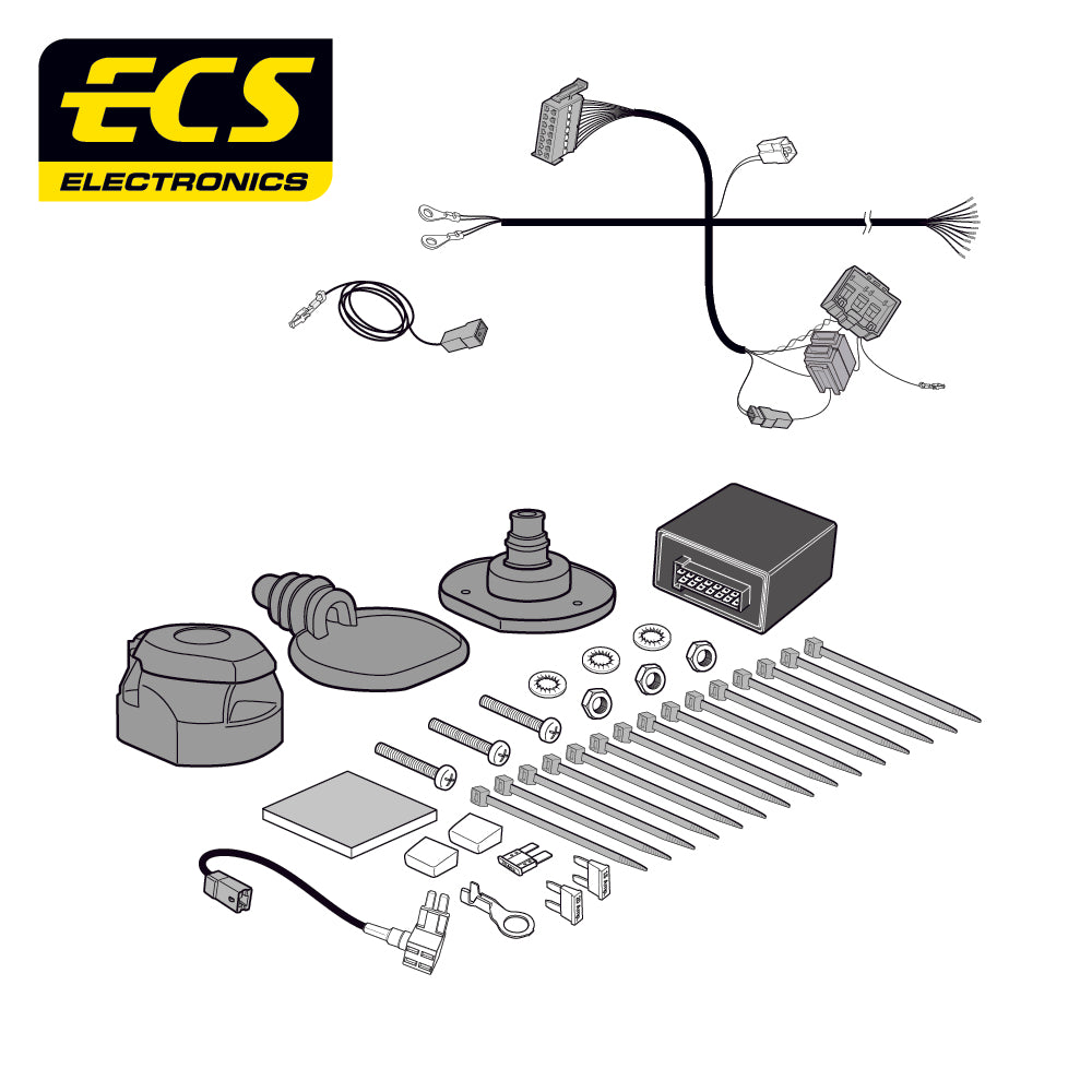 13 Pin Car Specific Wiring For Hyundai I30 N 5 Door Hatchback 2018 - Onwards