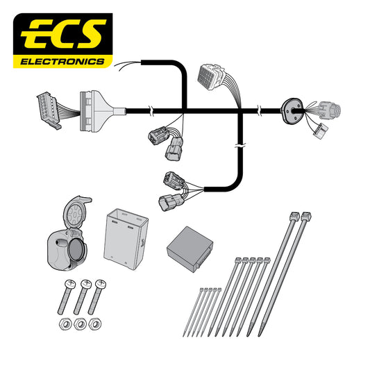 7 Pin Car Specific Wiring Harness For Isuzu D-Max Pick Up 2012 To 2020