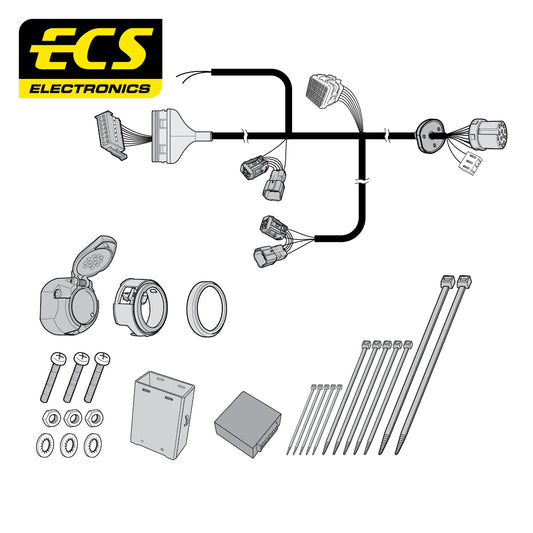 13 Pin Car Specific Wiring Harness For Isuzu D-Max Pick Up 2012 To 2020